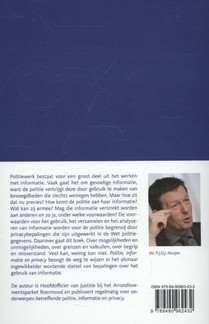 Politie, informatie en privacy achterzijde