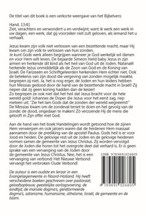 Ik doe een werk dat u zeker niet zult geloven achterzijde