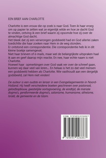 Een brief aan Charlotte achterzijde