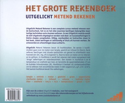 Het grote rekenboek uitgelicht metend rekenen achterzijde