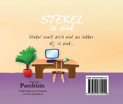 Stekel is ziek achterzijde
