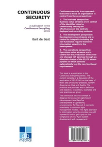 DevOps Continuous Security achterzijde