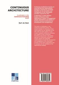 DevOps Continuous Architecture achterzijde