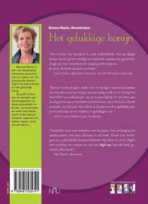 Het gelukkige konijn achterzijde