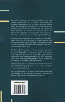 Onderzoekstypen in de communicatiewetenschap achterzijde