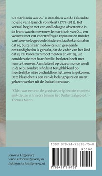 De markiezin van O... achterzijde