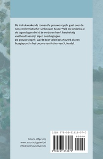 De grauwe vogels achterzijde