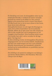 Inleiding taoïstische filosofie achterzijde