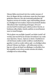 Stoïcijnse levenskunst achterzijde