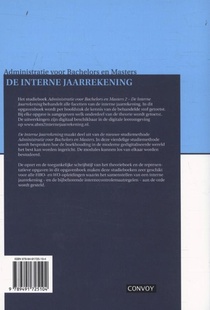 De interne jaarrekening achterzijde
