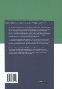 De commerciële jaarrekening achterzijde