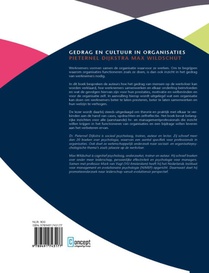 Gedrag en cultuur in organisaties achterzijde