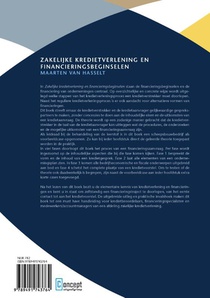 Zakelijke kredietverlening en financieringsbeginselen achterzijde