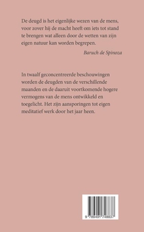 De twaalf deugden door het jaar heen achterzijde
