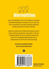 Biernotities achterzijde