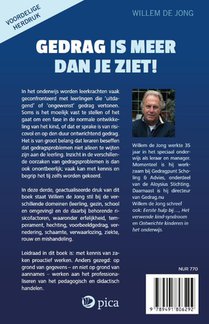 Gedrag is meer dan je ziet! achterzijde
