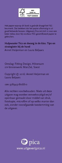 Tics en dwang in de klas achterkant