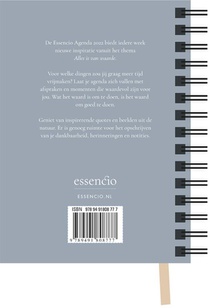 Essencio Agenda 2022 klein (A6) achterkant