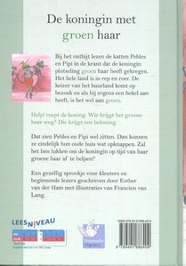 De koningin met groen haar achterzijde