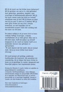 De kunst van het lichter leven achterzijde