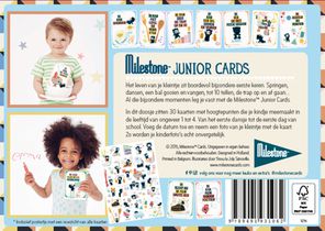 Junior Milestone Cards achterkant