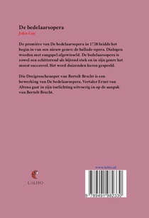 De bedelaarsopera achterzijde