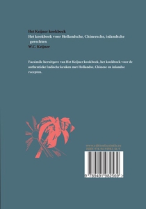 Het Keijner kookboek achterzijde