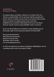 Gedichten achterzijde
