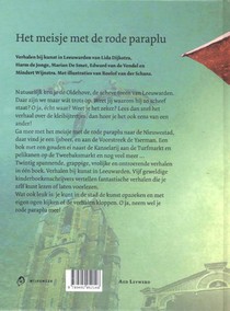 Het meisje met de rode paraplu achterzijde