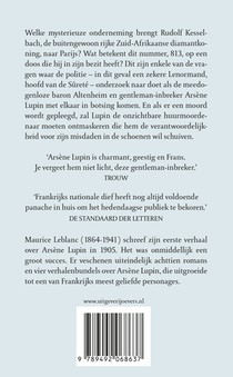 Het dubbelleven van Arsène Lupin achterzijde