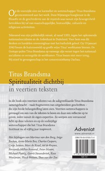 Titus Brandsma Spiritualiteit dichtbij achterzijde