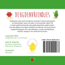 Deugdenvriendjes achterkant