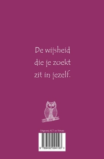 Stilstaan bij deugden achterzijde