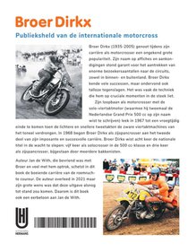 Broer Dirkx - Publieksheld van de internationale motorcross achterzijde