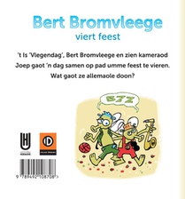 Bert Bromvleege viert feest achterzijde