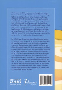 Richtlijn ADHD en middelengebruik bij adolescenten achterzijde