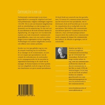 Communicatie is een vak achterzijde