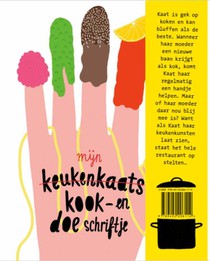 Keukenkaat aan de kook + doeschrift achterzijde