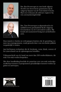 Handleiding voor het oplossen van cryptogrammen achterzijde