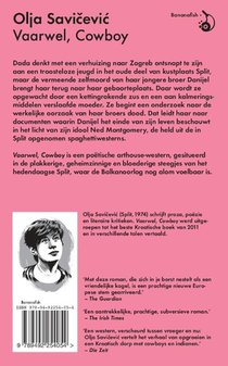 Vaarwel, Cowboy achterzijde