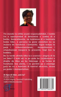 Ki tipo di lider MI ta? achterzijde