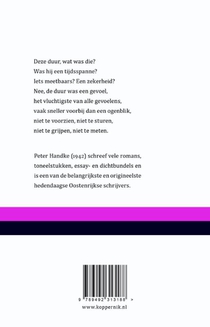 Gedicht aan de duur achterzijde