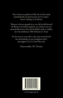 De weergekeerde bloem achterzijde