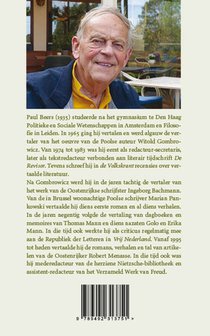 Witold Gombrowicz door de jaren heen achterzijde