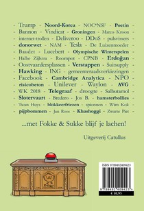 Het afzien van 2018 achterzijde
