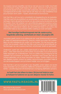Fast like a girl Journal achterzijde