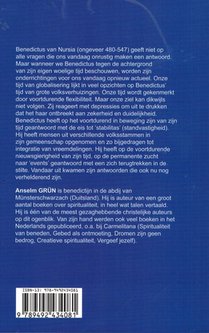 Benedictus van Nursia achterzijde