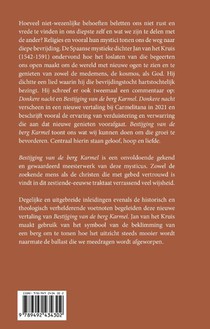 Bestijging van de berg Karmel achterzijde