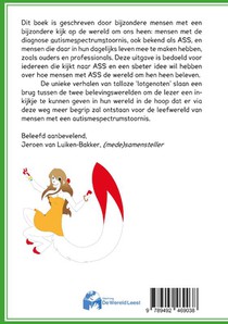 De wereld om met autisme achterzijde
