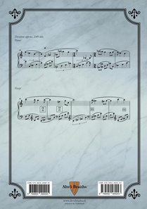 Op. 1b Un petit mystique pour piano achterkant